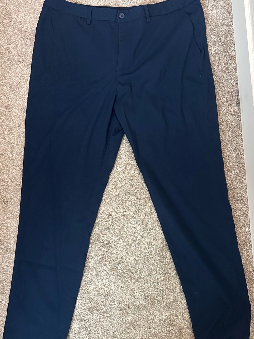 Fashion Nova Men's Navy Dress Pants